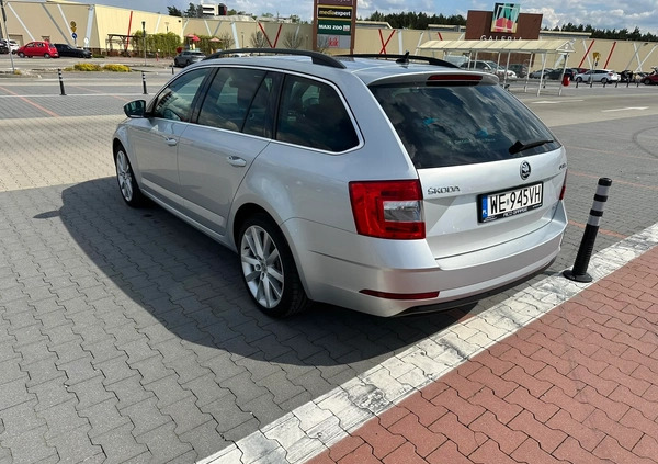 Skoda Octavia cena 60500 przebieg: 205000, rok produkcji 2018 z Warszawa małe 37